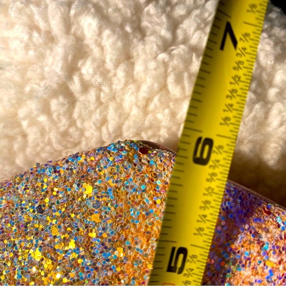 skinny dip holographic pink and rose gold waist/hip bag - Picture 8 of 10